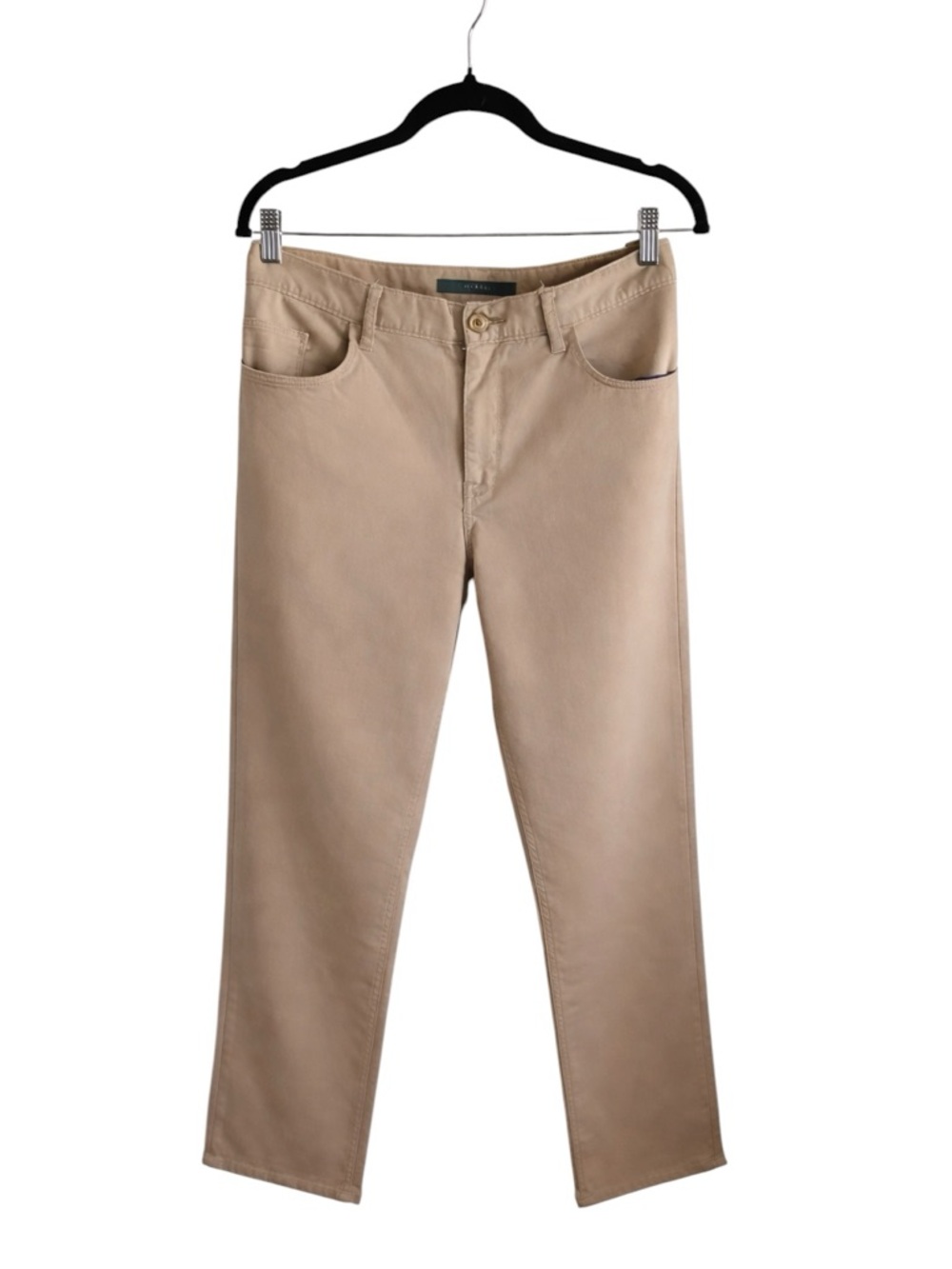 Perry Ellis Khaki Straight Leg Chinos